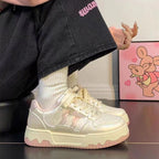 Damen Sportliche Sneaker mit trendigem Plateau-Design R&B