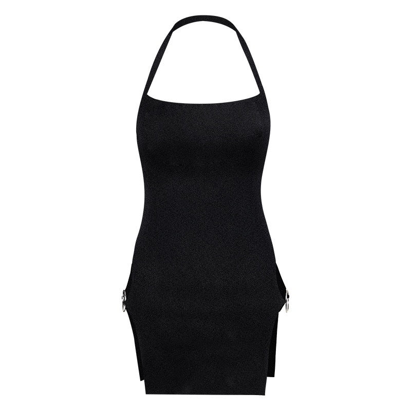 Damen Kleid mit seitlichen Ringdetails R&B