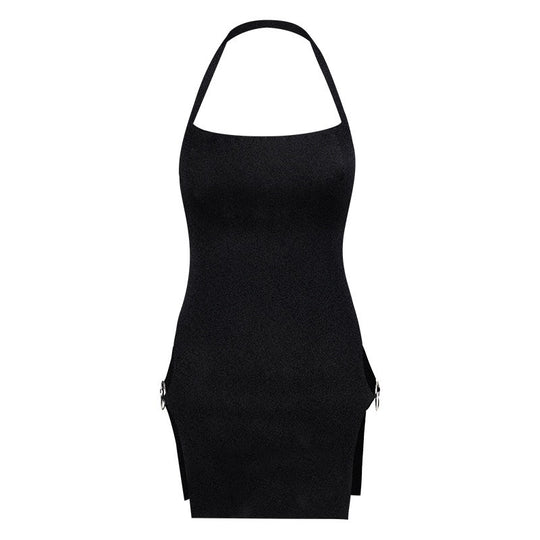 Damen Kleid mit seitlichen Ringdetails R&B