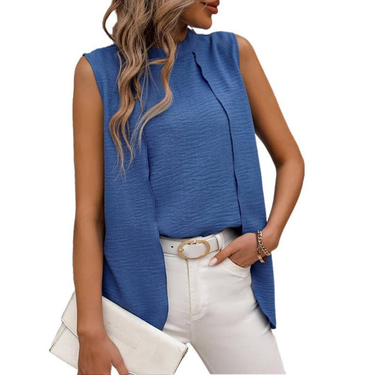 Damen Elegantes Trägershirt mit fließendem Schnitt und lässigem Fall R&B