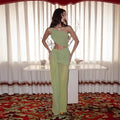 Damen Elegantes Wickelkleid mit asymmetrischem Schnitt und Raffung