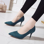 Damen nan spitze Court-Pumps mit schlankem Stilettoabsatz und gepolsterter Komfortinnensohle R&B