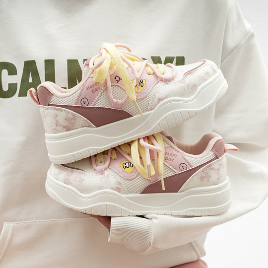 Damen Modische Sneakers mit einzigartigen Grafikelementen und flexibler Sohle R&B
