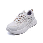 Damen Lauf-Sneakers mit gepolsterter Sohle und atmungsaktiver Mesh-Oberfläche R&B