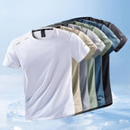 Herren nan atmungsaktives Funktions-T-Shirt aus feuchtigkeitsableitender Mikrofaser R&B