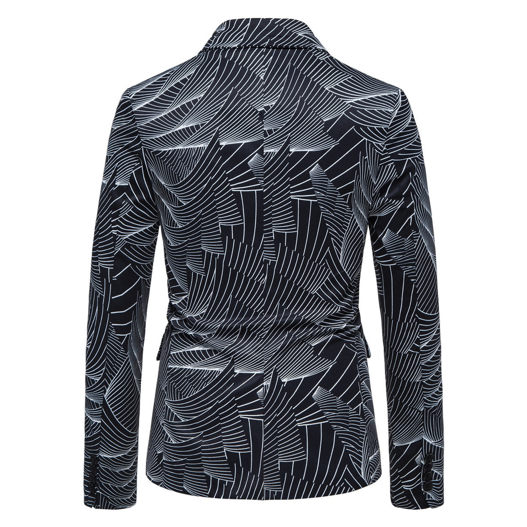 Damen modischer Blazer mit floralem Motiv R&B