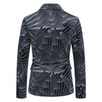 Damen modischer Blazer mit floralem Motiv
