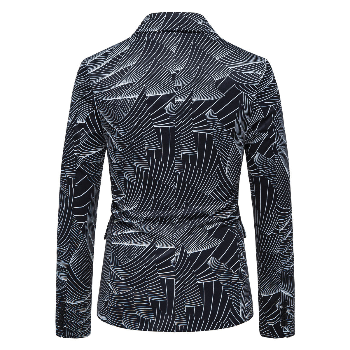 Damen modischer Blazer mit floralem Motiv