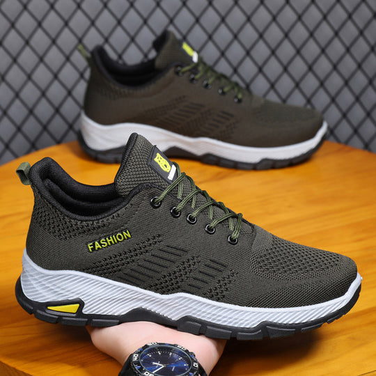 Damen Leichte Sport-Sneaker mit atmungsaktivem Obermaterial und dämpfender Sohle R&B