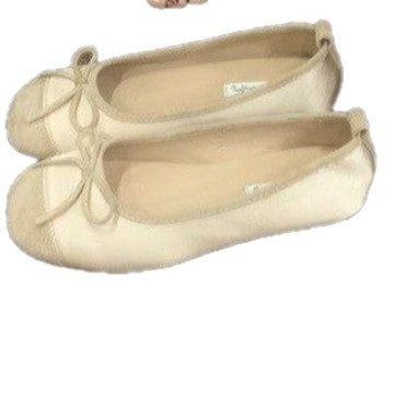 Damen Ballerinas mit zierlichem Schleifenakzent und weichem Innenfutter R&B