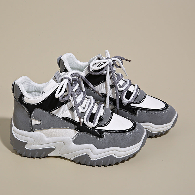 Damen Sportliche Schnürschuhe mit dämpfender Sohle von R&B