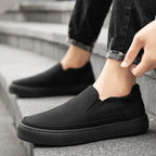 Damen Bequeme Slip-On Sneakers mit dämpfender Sohle und atmungsaktivem Obermaterial R&B