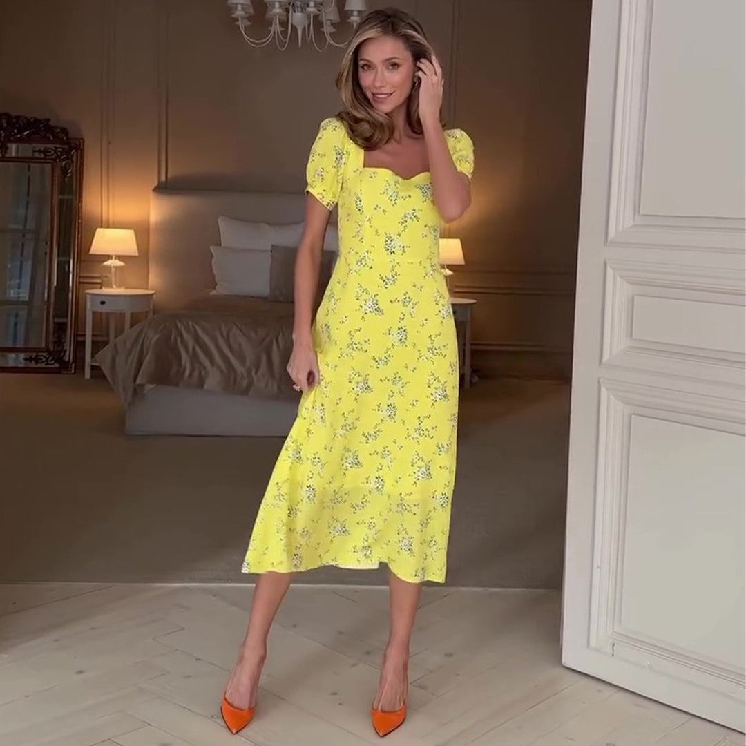 Damen Sommerkleid mit floralen Mustern R&B