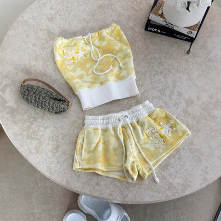 Damen Strandshorts mit elastischem Bund R&B