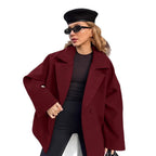 Damen Elegante Wickeljacke mit Gürtel und lässigem Schnitt R&B