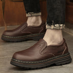 Herren Elegante Slip-On Schuhe aus hochwertigem Leder mit komfortabler Sohle