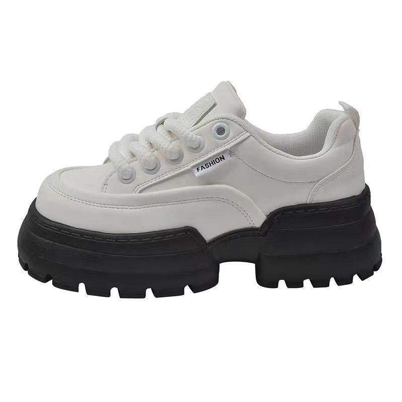Damen modische Chunky-Sneaker mit stabiler Laufsohle und atmungsaktivem Obermaterial R&B