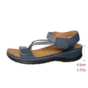 Damen Komfortable und elegante Sandalen mit verstellbarem Riemendesign R&B