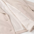 Damen elegante Wolljacke mit doppelter Knopfleiste und modernen Details R&B
