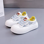 Damen modische Sneakers mit hochgezogener Sohle und atmungsaktiver Struktur R&B