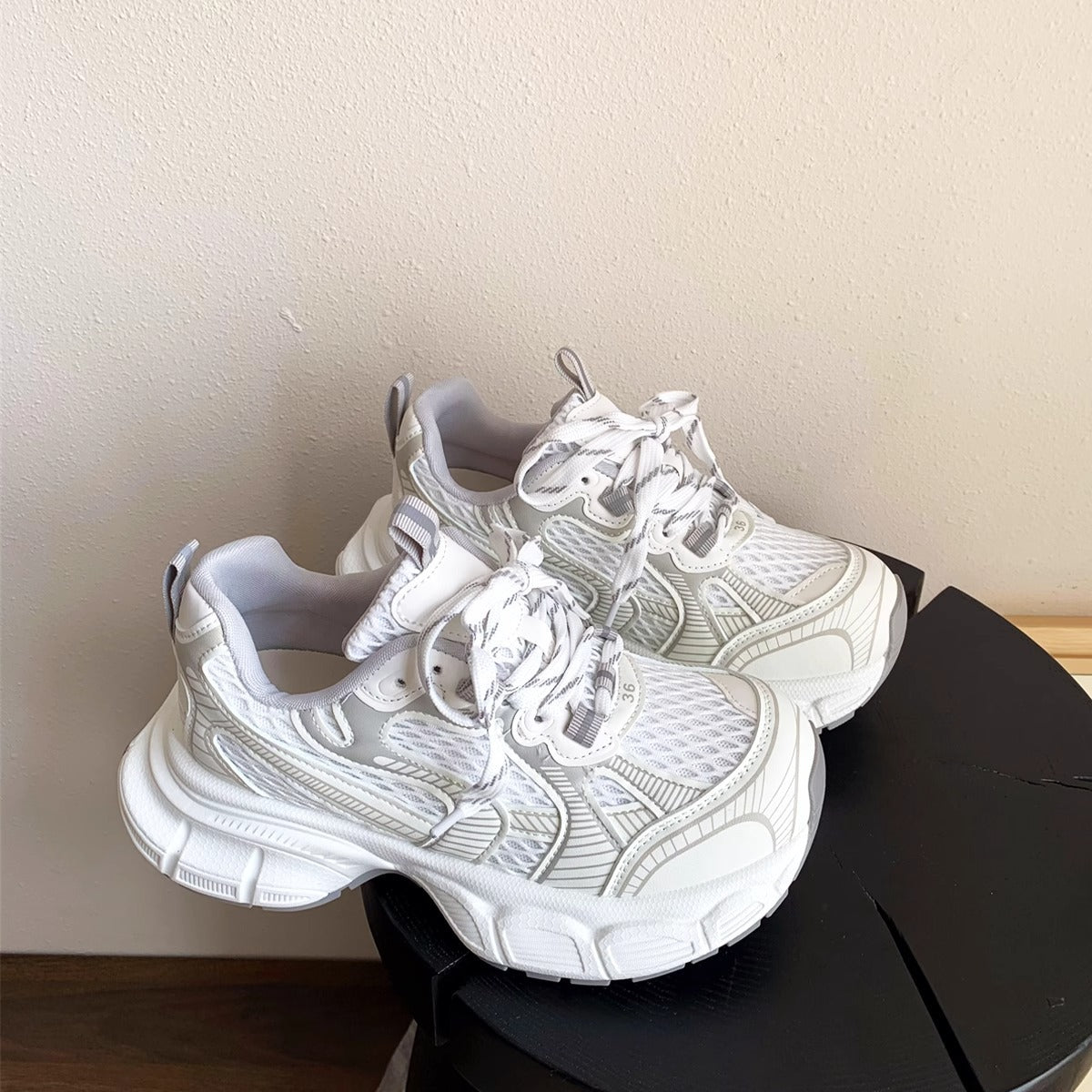 Damen Sportliche und atmungsaktive Sneakers