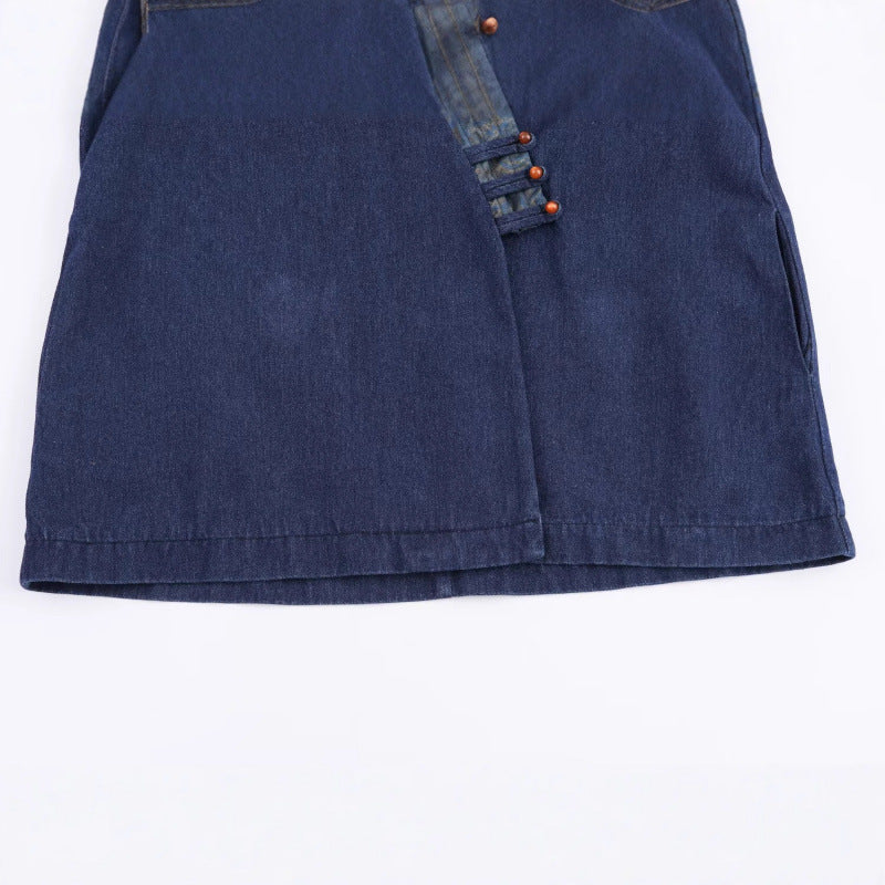 Damen elegante Kombi-Jacke im asiatischen Stil mit Kimono-Details R&B