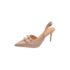 Damen elegante Slingback-Pumps mit Schleifenverzierung R&B