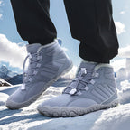 Damen wasserdichte Winterstiefel mit isolierender Fütterung