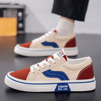 Damen Sneaker mit robustem Canvas-Obermaterial und dämpfender Sohle R&B