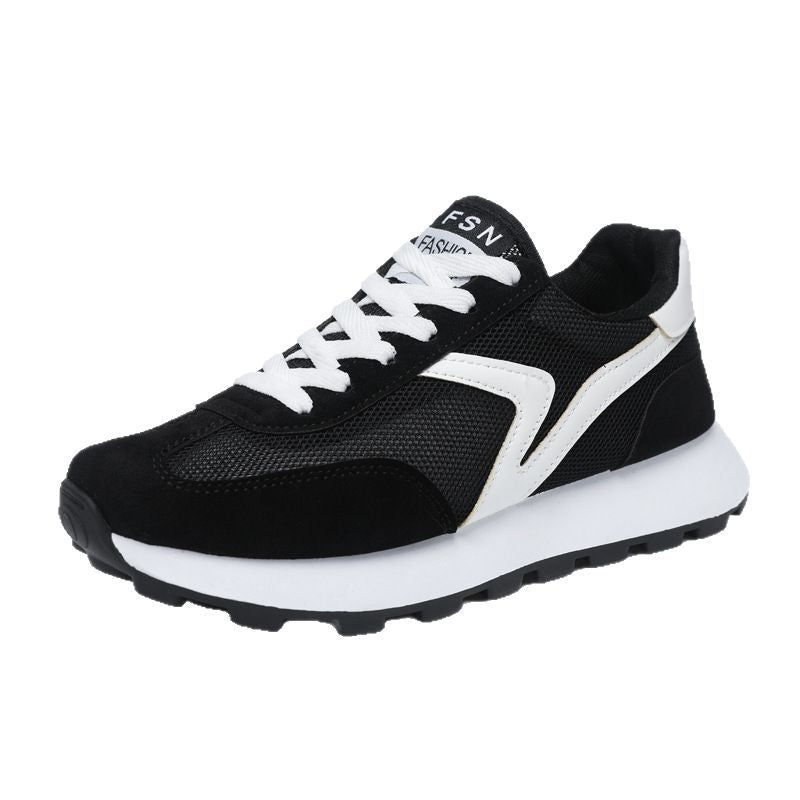 Damen Sportliche Leichtgewicht Sneaker mit rutschfester Laufsohle