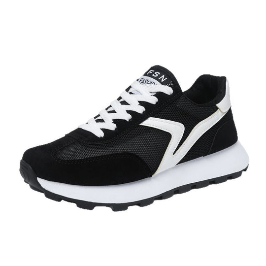 Damen Sportliche Leichtgewicht Sneaker mit rutschfester Laufsohle R&B