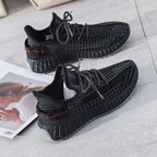 Damen atmungsaktive Sneakers mit flexiblem Obermaterial und dämpfender Sohle R&B