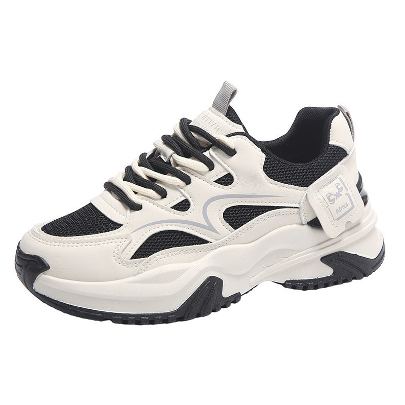 Damen Sportliche Chunky Sneaker mit atmungsaktiver Obermaterialstruktur R&B