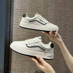 Damen lässige Sneakers mit modischem Design und dämpfender Außensohle