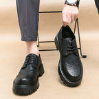 Damen Elegante Schnürschuhe mit robustem Profil und atmungsaktivem Obermaterial