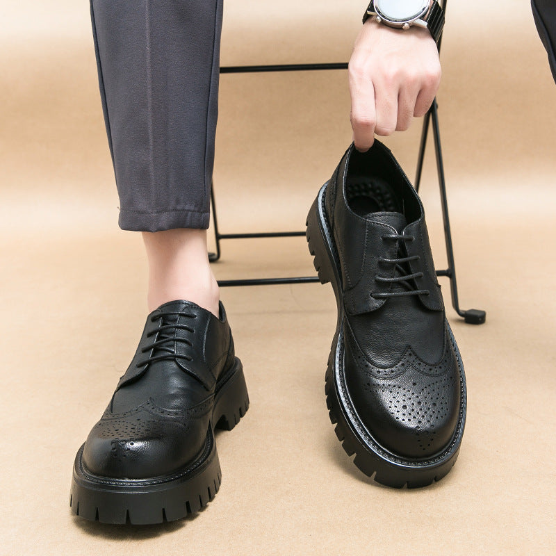 Damen Elegante Schnürschuhe mit robustem Profil und atmungsaktivem Obermaterial