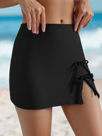 Damen Strandrock mit seitlichem Knoten-Detail R&B