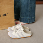 Damen Hausschuhe im sportlichen Stil mit klassischem Design R&B