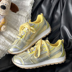 Damen Sportliche Lauf-Sneaker mit atmungsaktiver Mesh-Oberfläche und stoßdämpfender Sohle R&B