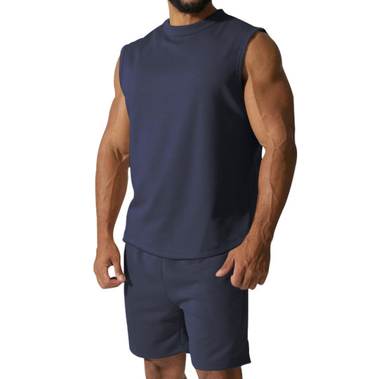 Herren sportliches Kurzarm-Set aus atmungsaktivem Material R&B