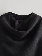 R&B | Boulevard Asymmetrischer Schal Verkürzte Gestrickte Jacke
