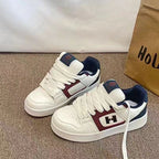 Damen Sportliche Sneakers mit kontrastierenden Farbakzenten und dämpfender Sohle R&B