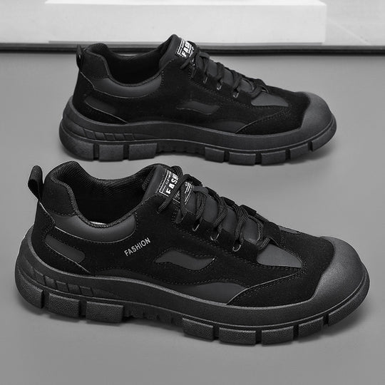 Damen Sportliche Sneakers mit robustem Sohlenprofil und atmungsaktiver Mesh-Oberfläche R&B