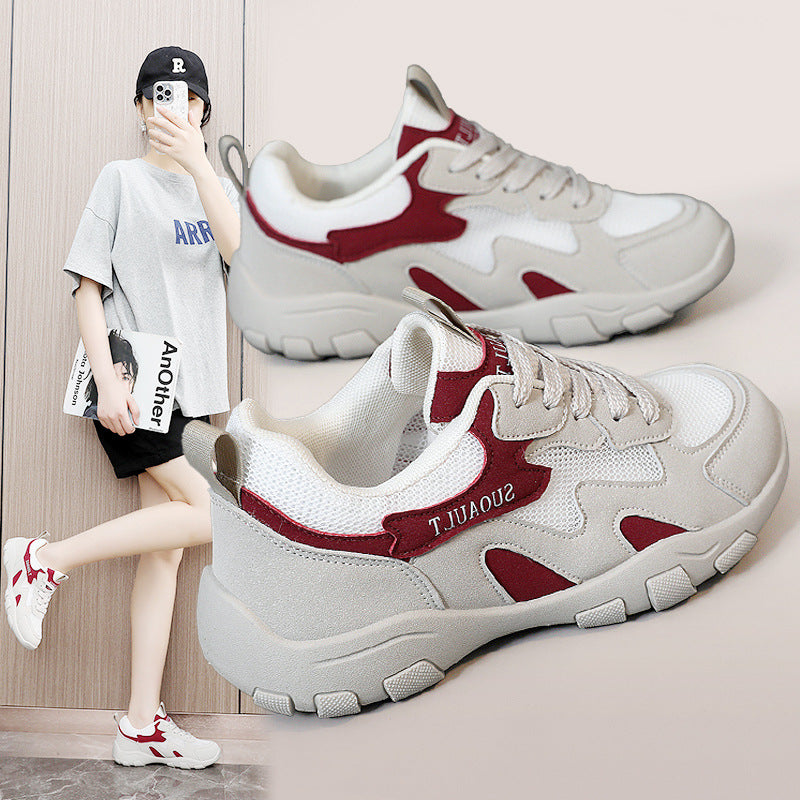Damen Sportliche Mesh-Sneaker mit ergonomischer Dämpfung und rutschfestem Profil R&B