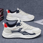 Damen Sportliche Sneakers mit atmungsaktiver Mesh-Konstruktion R&B