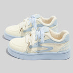 Damen Kuschelige Sneakers mit floralem Print und weichem Innenfutter