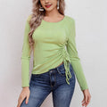 Damen Langarmshirt mit raffiniertem Rüschendetail R&B