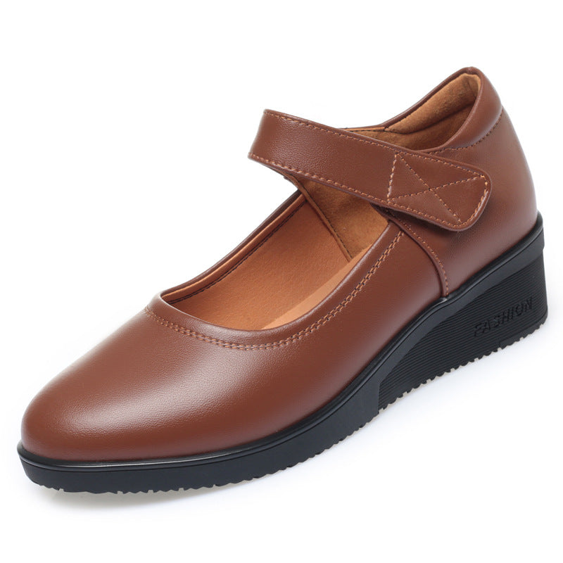 Damen bequemes Mary Jane Schuhwerk mit elegantem Riemen und flexiblem Absatz R&B