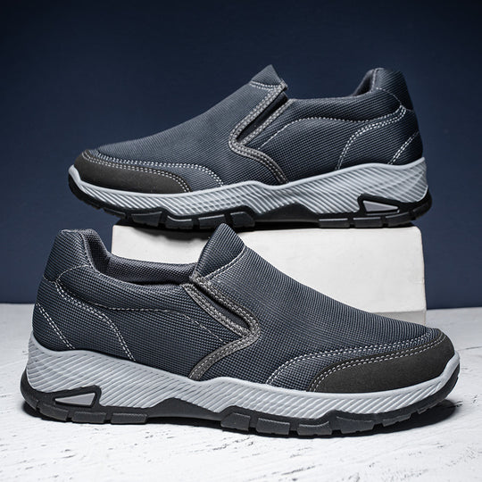 Damen Komfortable Slip-On Sneakers mit atmungsaktiver Struktur R&B