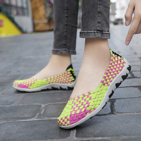 Damen Multifunktionale und bequeme Freizeitschuhe mit elastischem Design R&B